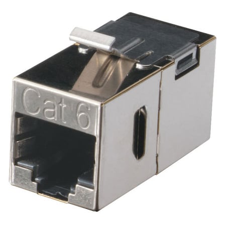 Black Box Cat6 Keystone Feed-Through Straight-Pinn FM693